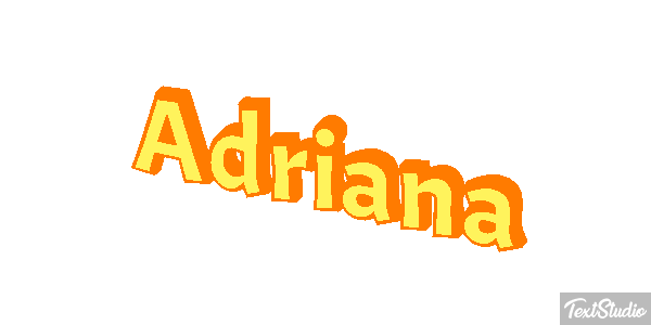 Adriana Text effect