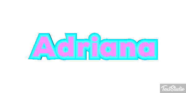 Adriana Text effect