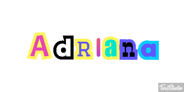 Adriana Text effect