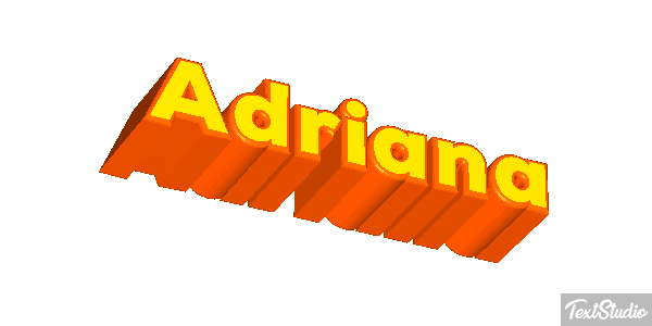Adriana Text effect