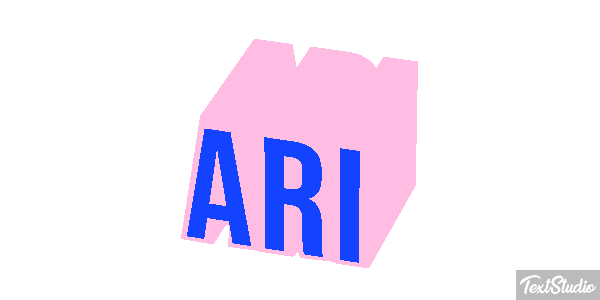 Ari Text effect