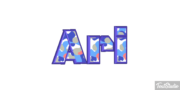 Ari Text effect