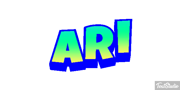 Ari Text effect
