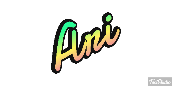 Ari Text effect