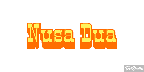 Nusa Dua Efekt tekstowy
