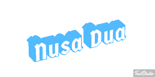 Nusa Dua Efekt tekstowy