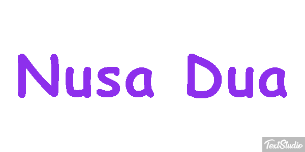 Nusa Dua Efekt tekstowy