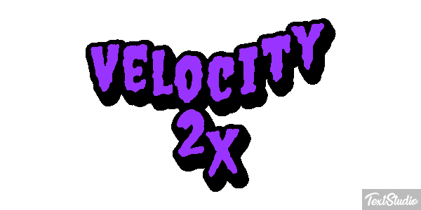 Velocity 2X Effetto testo