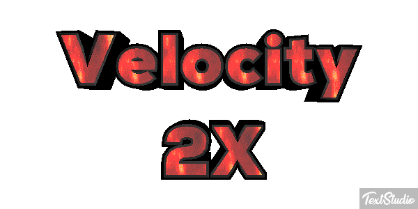 Velocity 2X Effetto testo