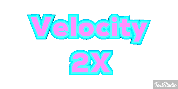 Velocity 2X Effetto testo