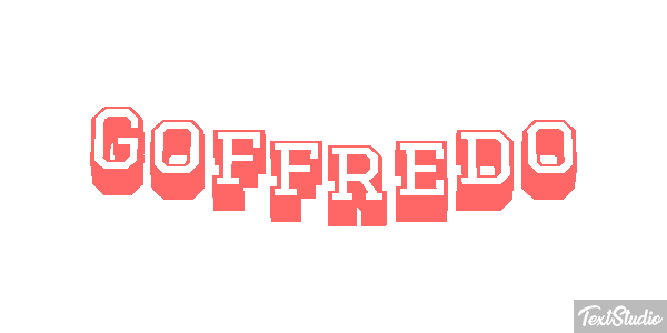 Goffredo Effetto testo