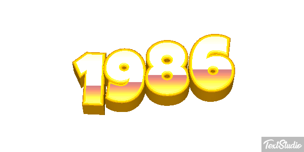 1986 Texteffekt