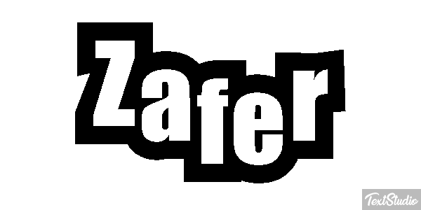 Zafer Texteffekt