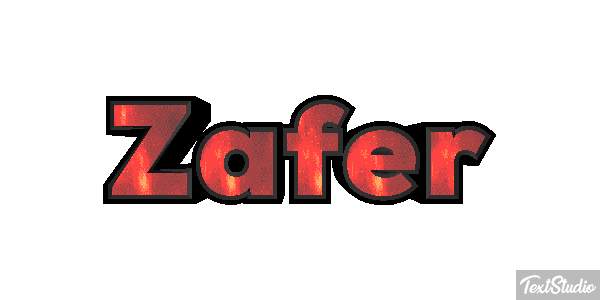 Zafer Texteffekt