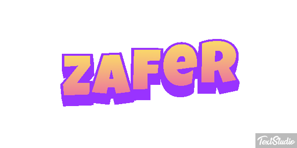 Zafer Texteffekt