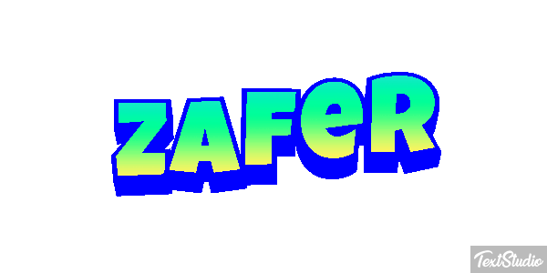 Zafer Texteffekt
