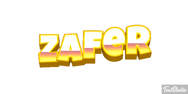 Zafer Texteffekt