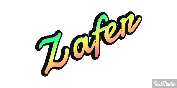 Zafer Texteffekt