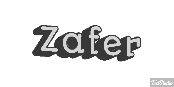 Zafer Texteffekt