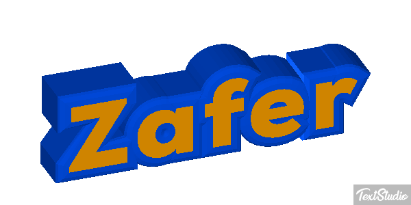 Zafer Texteffekt