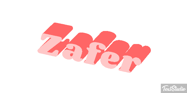 Zafer Texteffekt