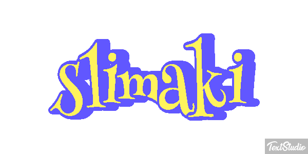 ślimaki Texteffekt