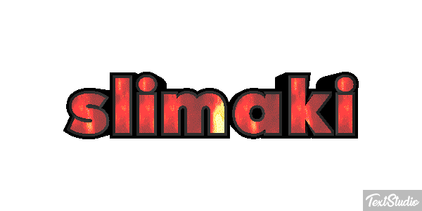 ślimaki Texteffekt