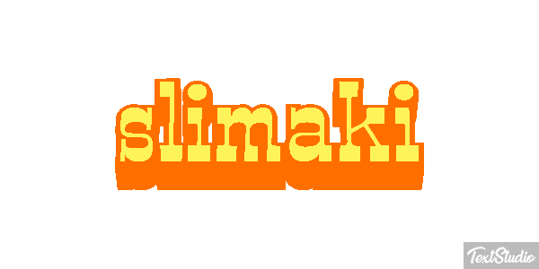 ślimaki Texteffekt