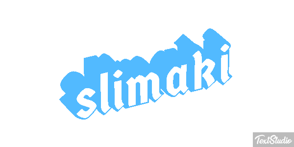 ślimaki Texteffekt