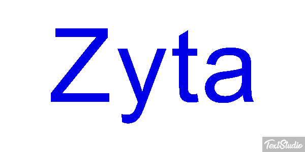 Zyta Efekt tekstowy
