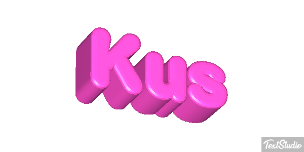 Kus Tekst effect