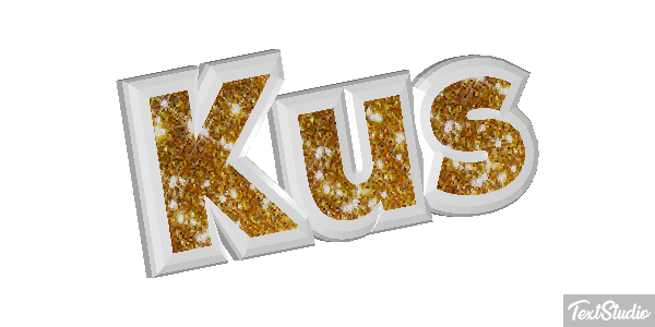 Kus Tekst effect