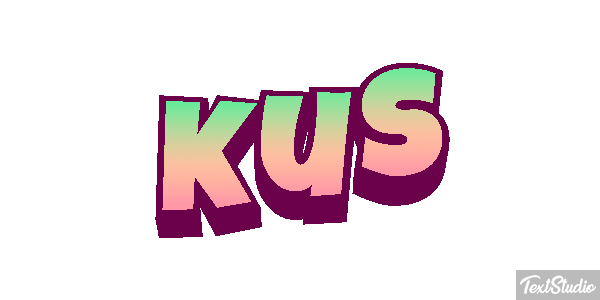 Kus Tekst effect