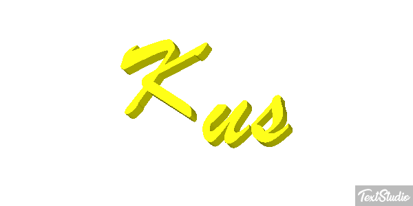 Kus Tekst effect