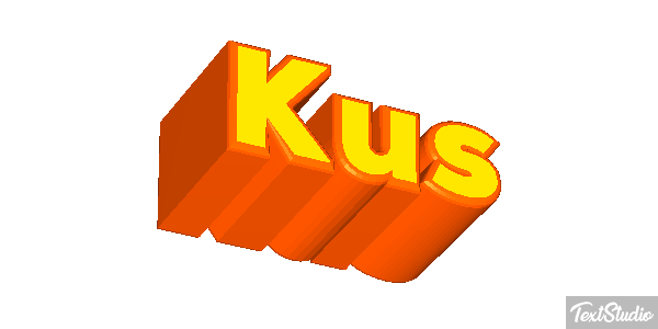 Kus Tekst effect