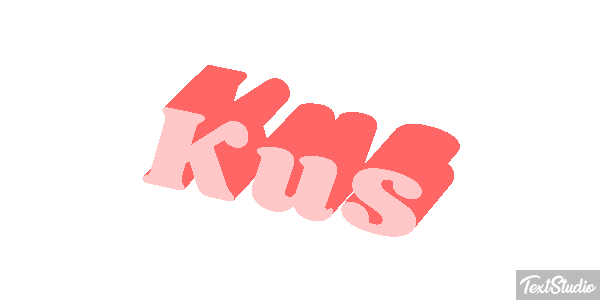 Kus Tekst effect