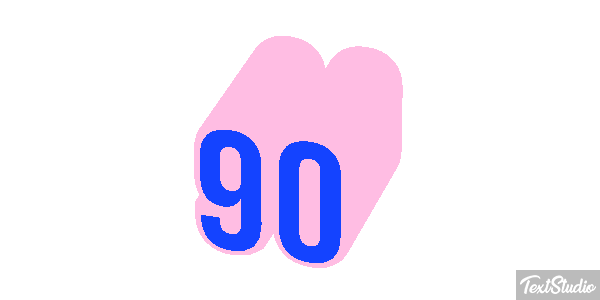 90 Effetto testo