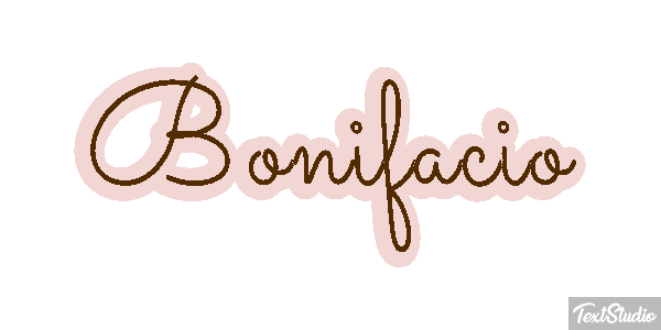 Bonifacio Effetto testo