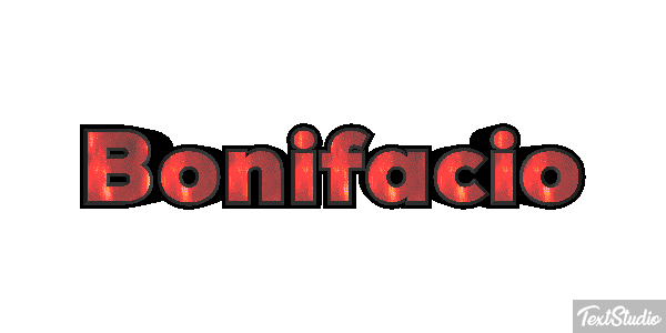Bonifacio Effetto testo