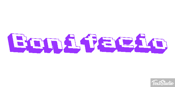 Bonifacio Effetto testo