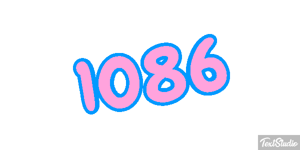 1086 Текстовый эффект
