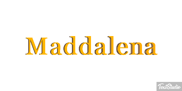 Maddalena Effetto testo
