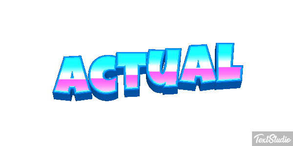 Actual Text effect