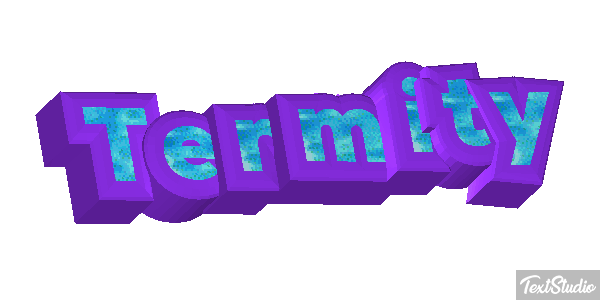 Termity Effetto testo