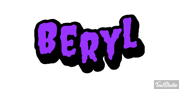 Beryl Text effect