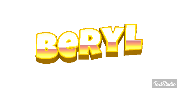 Beryl Text effect
