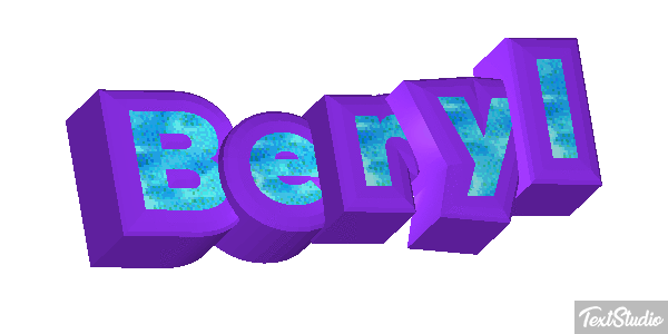 Beryl Text effect