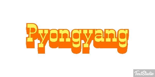 Pyongyang Metin efekti