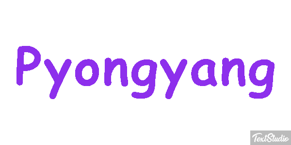 Pyongyang Metin efekti
