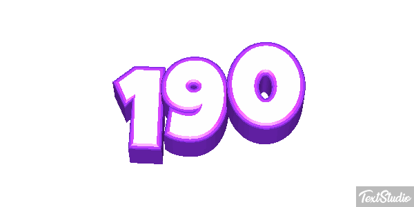 190 Text effect